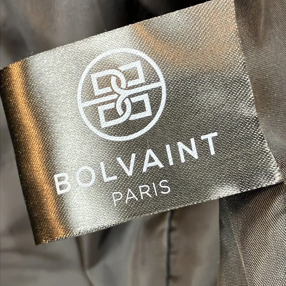 Bolvaint Adelais Lamb Leather Moto Jacket Black Buttery Soft Women's XL